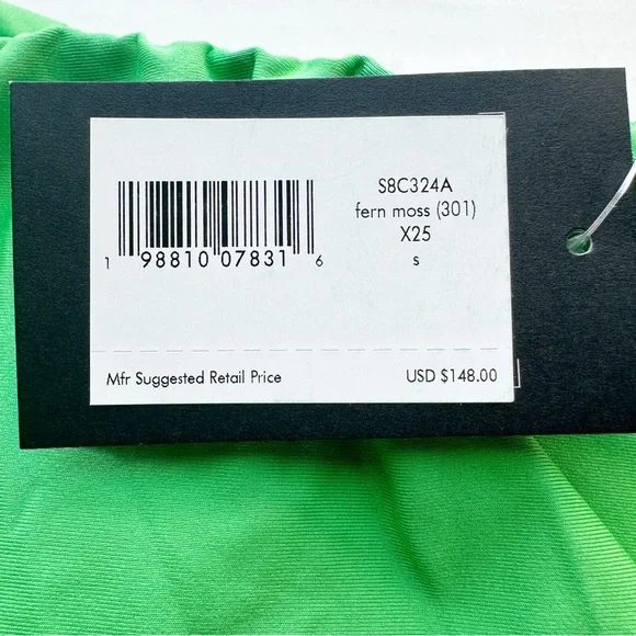 Kate Spade New Ruffle Underwire One Piece Swimsuit in Fern Moss Green NWT - Picture 13 of 16